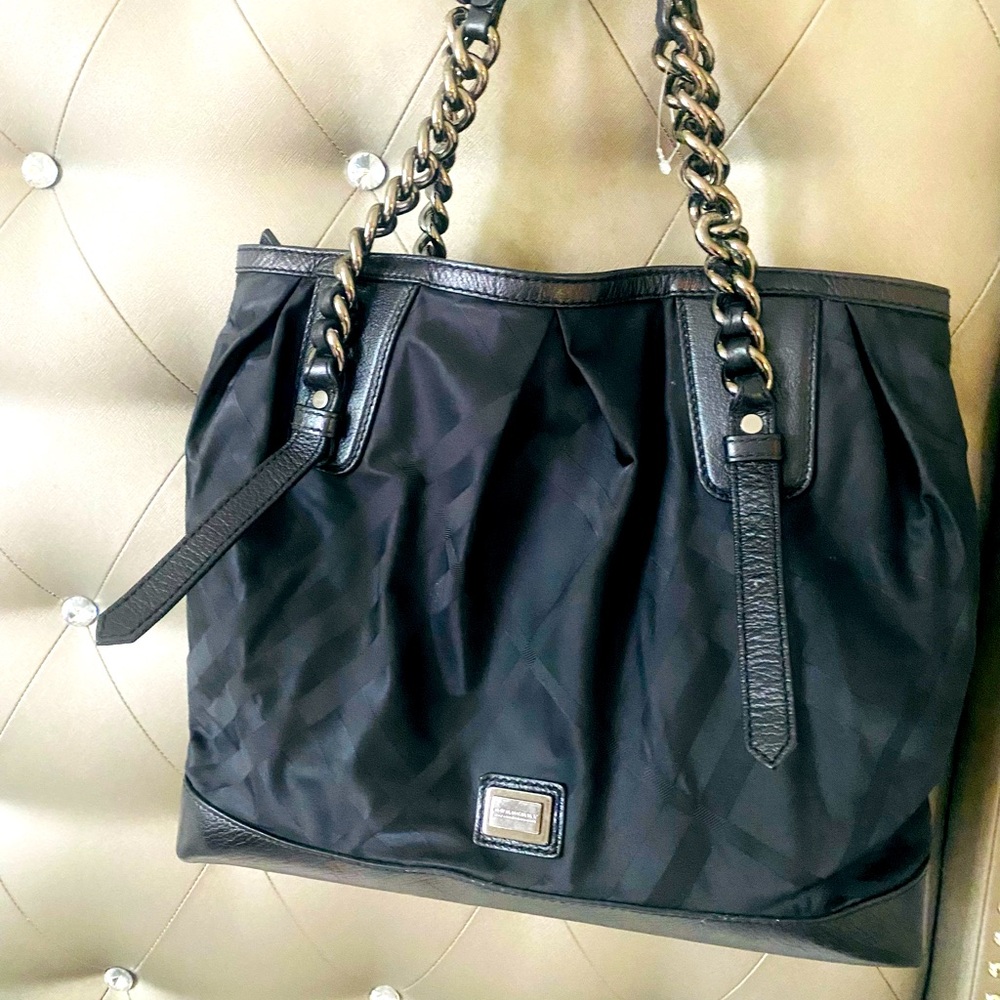 Burberry Black Tote Bag